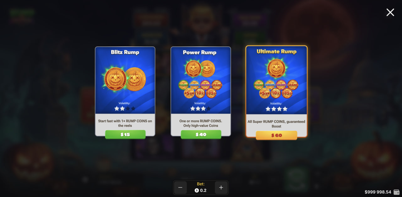 Rump And Halloween recensione casino demo bonus app registrazione: le tre opzioni Buy Bonus da computer